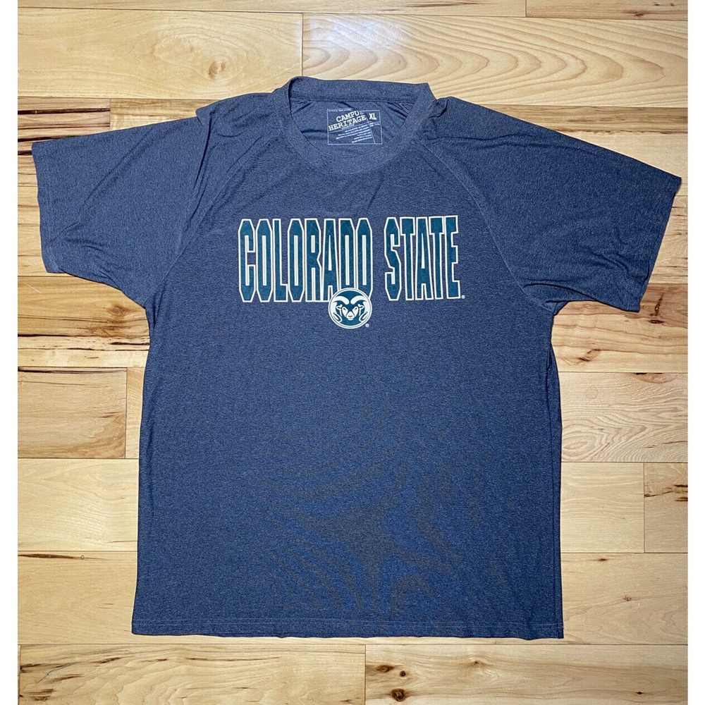 Colorado State Rams Campus Heritage Lightweight Short Sleeve Tshirt Tee Mens XL